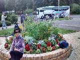 on the way to Italy ( in a rest area