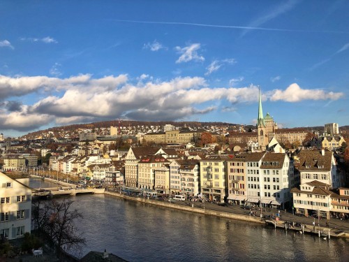 Zürich, Montreux, Interlaken, Luzern, Schaffhausen