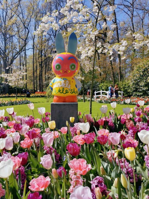 庫肯霍夫公園，羊角村，風車村