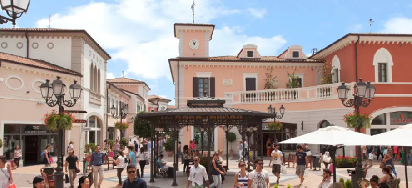 威尼斯MG名品購物村DESIGNER OUTLET NOVENTA DI PIAVE往返巴士（含往返車票 + 額外九折卡 + 5 歐元餐券）